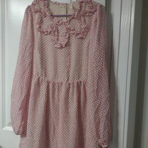 Free People Swiss Dot Dress size 10